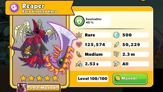 Tower Conquest Level 100 Gameplay | Reaper Level 100