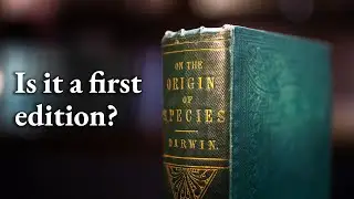 Is it a first edition? | Charles Darwin 'On the Origin of Species'