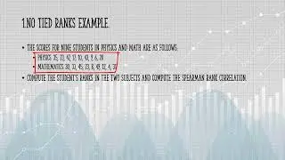 Spearman Correlation Between Ranks by Hand No ties