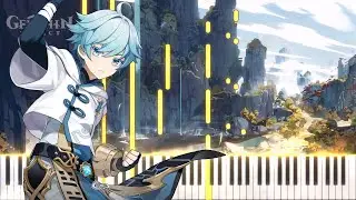 Genshin Impact/原神 - Sal Terrae OST Piano Tutorial (Delayed)