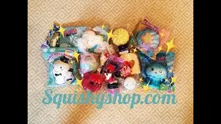 MY FIRST SQUISHYSHOP PACKAGE AND LUCKY BAG
