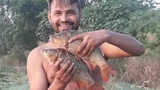Fishing at palkhu stream