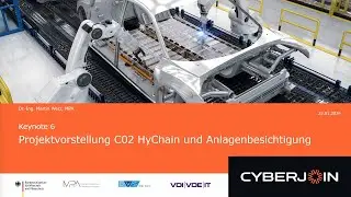 Keynote 6: Dr. Martin Werz, Innovative F&uuml;ge- und Werkstofftechnik, Projektvorstellung CO2 HyChain