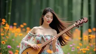 Chinese Relaxation Music | Asian Girl Playing Guzheng | Soft Chinese Melodies