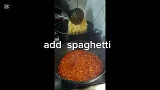 Italian spaghetti 