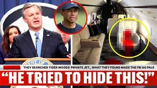 They Searched Tiger Woods&rsquo; Private Jet&hellip; What They Found Made The FBI go Pale