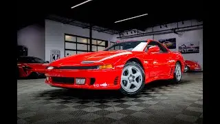 1991 Mitsubishi 3000GT VR 4! Only 35K miles! 5 Speed Manual! Monza Red! Twin Turbo V6!
