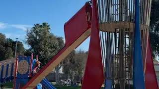 Explore The rocketship park with me !!! Toddler time #rocketship 🚀 #community 
