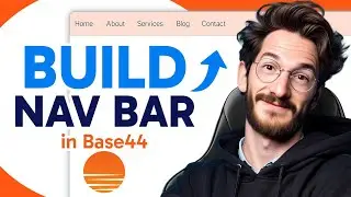 How to BUILD A NAVIGATION BAR in Base44 (Step by Step)