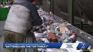 After several fires, Omaha recycling center hopes new Nebraska law will help