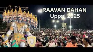 Ravan Dahan 2025 | Ravana Dahanam in Uppal Hyderabad | Celebration Vlog