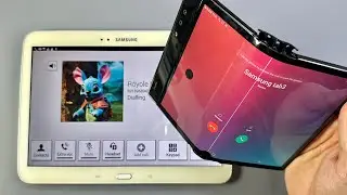 Royole + Samsung Tablet incoming Call 