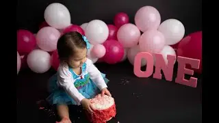 Fenton, Michigan Newborn Photographer: Addilynn's Cake Smash