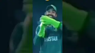 Babar Azam smile during the match with India