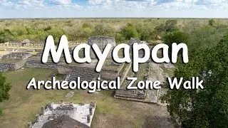 Mayapan Archeological Zone Walk (Mexico, Yucatan)