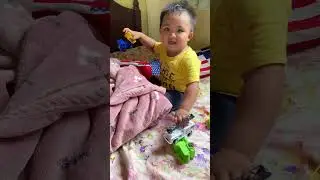 Throwback video when he was 22months old active kahit may sakit#basiclearningforkids #