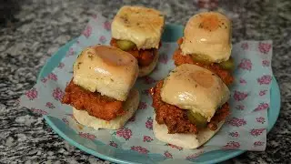 Hot Honey Chicken Sliders Recipe