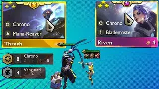 THRESH 3 STAR 🌟🌟🌟 +3 RIVEN STAR 🌟🌟🌟+  8 CHRONO SET 3.5 TFT