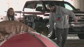 City officials clean up downtown homeless camp feet away from KFC Yum! Center