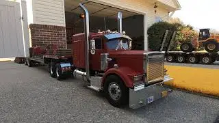 Tamiya Grand Hauler with DPS step-deck trailer