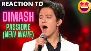 REACTION to DIMASH  - Passione (NEW WAVE) 2019