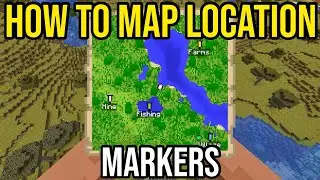 How to Add Location Markers To Maps in Minecraft Java & Bedrock
