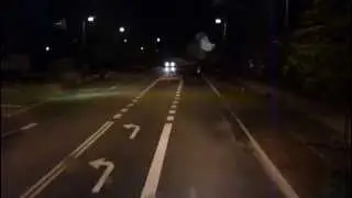 Fahrt im City-Trafik Doppelstockbus 2812 auf der Linie 250S entlang des Artillerivej in Kopenhagen