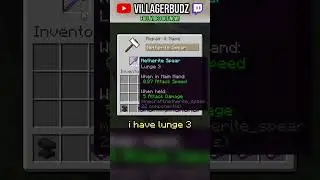 You can put Lunge AND Mending on Minecraft Spears now!