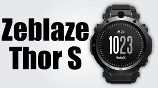 Zeblaze Thor S - 1.39inch / Android 5.1 / 1GB RAM + 16GB ROM / Camera /  Heart Rate Monitor / GPS