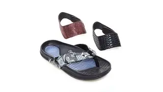 Tony Little Cheeks Bandals Exercise Sandals