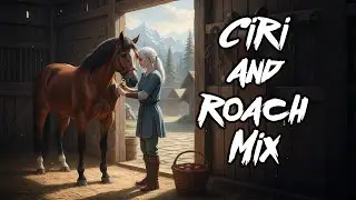 Ciri Stable Time | The Witcher Calm Ambience & Relaxation Mix 🐎