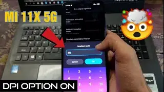MI 11X,11X Pro 5G DPI OPTION ON | DPI ON KAISE KARE #FREEFIRE