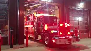 New Market District Squad 15 and Bay District Tanker 34 Respond to Serious Motor Vehicle Collision