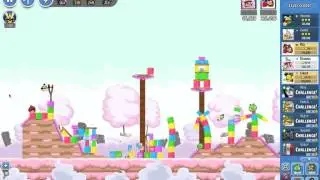 Angry Birds Friends week 186 level 6 no power 144k