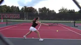 Girls Varsity Tennis Baldwinsville VS Christian Brothers Academy 10/08/2025 (Semifinal Round)
