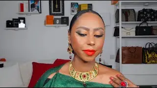 Indian Makeup Look using full face MAC