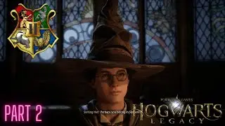 HOGWARTS LEGACY PC Walkthrough Gameplay Part 2 - THE SORTING CAP CEREMONY (FULL GAME) {4K 60FPS}.