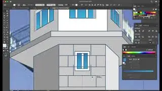 From Photo to Color Vector | Watchtower Illustration in Adobe Illustrator