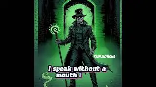 The Riddler by KEAN. What am I