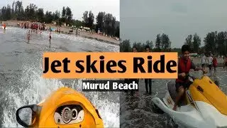 Jetskies ride pov view.murud beach all water rides.murud beach konkan janjiraford,thrilling ride.