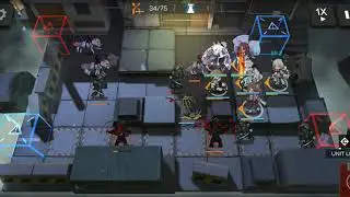 Arknights Contingency Contract (CC) - Barren Plaza Day 1 Risk 8 (With no maximum lv and skill)