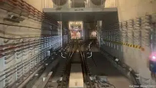 SMRT TEL Turn Back at TE22 Gardens by the Bay via Pocket Track