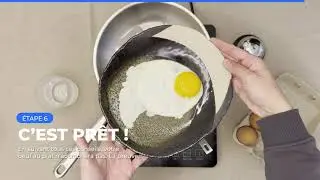 Comment cuire un oeuf au plat &agrave; l'inox ? - Tuto d&eacute;taill&eacute;