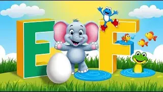 ABC Songs for Children  Fun Alphabet Songs  E and F