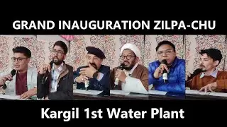 Grand Inauguration of Zilpa Chu | Kargil&rsquo;s 1st Mineral Water Plant by Zakir Hussain