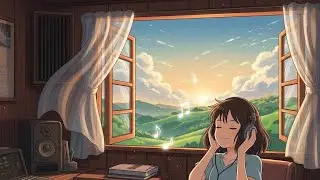 Ghibli-Style Relaxing Music 🌙 Cozy Studio for Sleep, Study & Peace