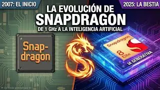La Historia y Evolución de los procesadores de Qualcomm | SNAPDRAGON (1985 - 2025) 🔥 