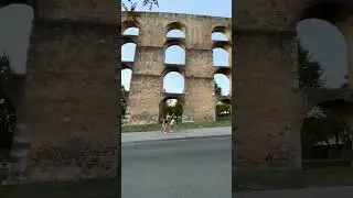 Roman aquaduct in Elvas, Portugal. #roman #evlas #portugal #portugalalive #portugallife #travelfam