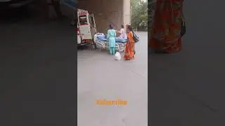patient ambulinace nims hospital #viralvideo #hospital