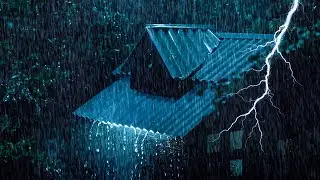 Gentle Night RAIN - Perfect Rain Sounds For Sleeping - Thunderstorm Sounds, Relaxation, ASMR #rain